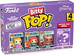 (EU) Фигурка Funko Bitty POP! Disney Princess: Rapunzel, Merida, Moana & Mystery 4-Pack (73030)