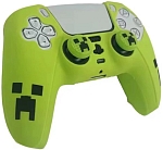 Силиконовый чехол для геймпада Sony DualSense Minecraft + 2 накладки на стики