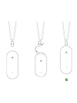 Браслет-кулон Plaud NotePin Lanyard