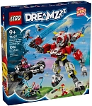 (EU) Конструктор LEGO DREAMZzz Тигровый робот Купера и хот-род автомобиль Зиро (71497)