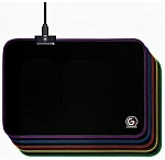 (EU) Нескользящий коврик для мыши Gembird MP-GAMELED-M 220 × 240 × 4 мм Черный
