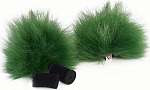(EU) Ветрозащита Rycote Green Lavalier Windjammer, пара, зеленая
