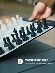 Шахматы Chessnut GO Grey с искусственным интеллектом