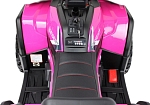 Детский электроквадроцикл RiverToys H999HH розовый