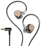 Проводные наушники HIDIZS ST2 Pro 3.5mm, Прозрачно-чёрные