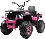 Детский электроквадроцикл RiverToys H999HH розовый