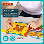 (EU) Настольная игра Bondibon Магнитная игра для путешествий «Сырные лазейки»