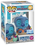 (CN) Фигурка Funko POP! Plus: Disney - Stitch (Sleeping, Flocked) (1607)