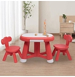 (EU) Детский набор стол и стулья QPLAY Kohala Baby, Оранжевое