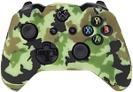 Силиконовый чехол для геймпада Microsoft XBOX One Wireless Controller (зелёный камуфляж)