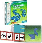 (EU) Настольная игра Bondibon Магнитная игра для путешествий «Тангос Животные»
