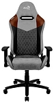 (EU) Игровое кресло Duke Alcantara Style Tan Grey, 29822189, Серое