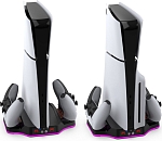Охлаждающая док-станция DOBE для PS5 Slim с зарядными устройствами (TP5-3583)