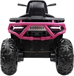 Детский электроквадроцикл RiverToys H999HH розовый