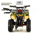 Детский электроквадроцикл RiverToys TIKI LUX желтый камуфляж