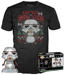 (EU) Фигурка и Фигурка Funko POP! Star Wars Holiday: Stormtrooper Snowman (Metallic) (72827)