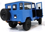 Радиоуправляемая модель WPL японский внедорожник Toyota FJ40 4WD (1к16) KIT голубая (C-34KM-B)