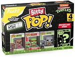 (EU) Фигурка Funko Bitty POP! Teenage Mutant Ninja Turtles Series 3: Splinter, Raphael, Rocksteady & Mystery (71509)