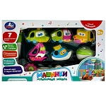 Музыкальная карусель на кроватку машинки Умка в кор.2*6шт 1608K1036-R1