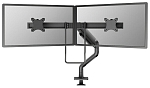 (EU) Аксессуар для монитора Neomounts DS75S-950BL2 NEXT One Настольное Full Motion крепление для 2 мониторов (газлифт, 17-32", 8 кг/экран, VESA 75/100) , Чёрный