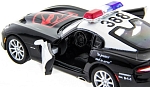 Машина Kinsmart 1:40 SRT Viper Police в асс. инерция (1/12шт.) б/к, KT5363DP