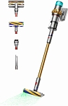 Беспроводной пылесос Dyson V15 SV47 Detect Absolute Vacuum Gold (EU)