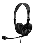 Наушники с микрофоном RITMIX RH-533USB, Чёрные