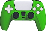 Силиконовый чехол для геймпада Sony DualSense PS5 (зелёный)