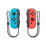 Два контроллера Joy-Con (неоново красного/неоново синего цвета) (Nintendo Switch)